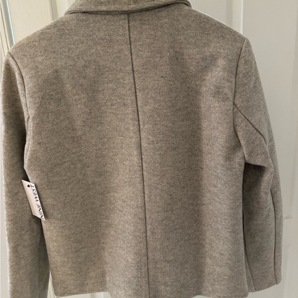 Nine West Grey Cropped Utility Jacket - Picture 3 of 6